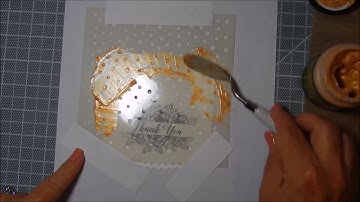Unity Stamp Co Quick Tip Gold Embossing Paste