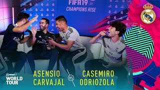 FIFA 19 | Real Madrid Player Tournament | ft. Casemiro, Asensio, Carvajal, Odriozola