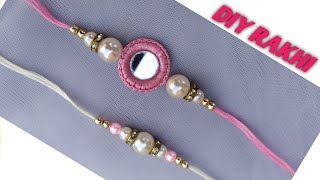 Rakhi making at home || घर पे राखी बनायें || handmade Rakhi || raksha Bandhan special screenshot 3