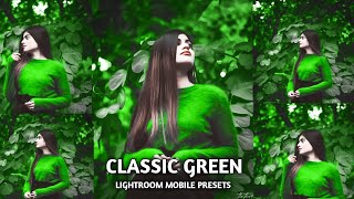 Lightroom Classic Green effect photo editing, Classic Green photo editing, lightroom photo editing screenshot 4