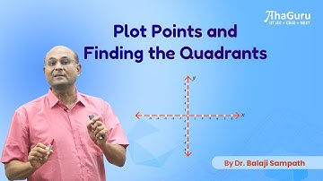 Mastering Coordinate Quadrants: Plotting Points with Dr. Balaji Sampat | AhaGuru
