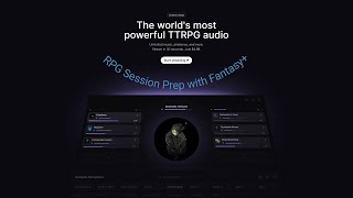 RPG Session Prep with Fantasy + by Monument Studios