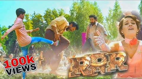 Naacho naacho ramcharan kick। vfx comedy just for fun😜 rrr official new song