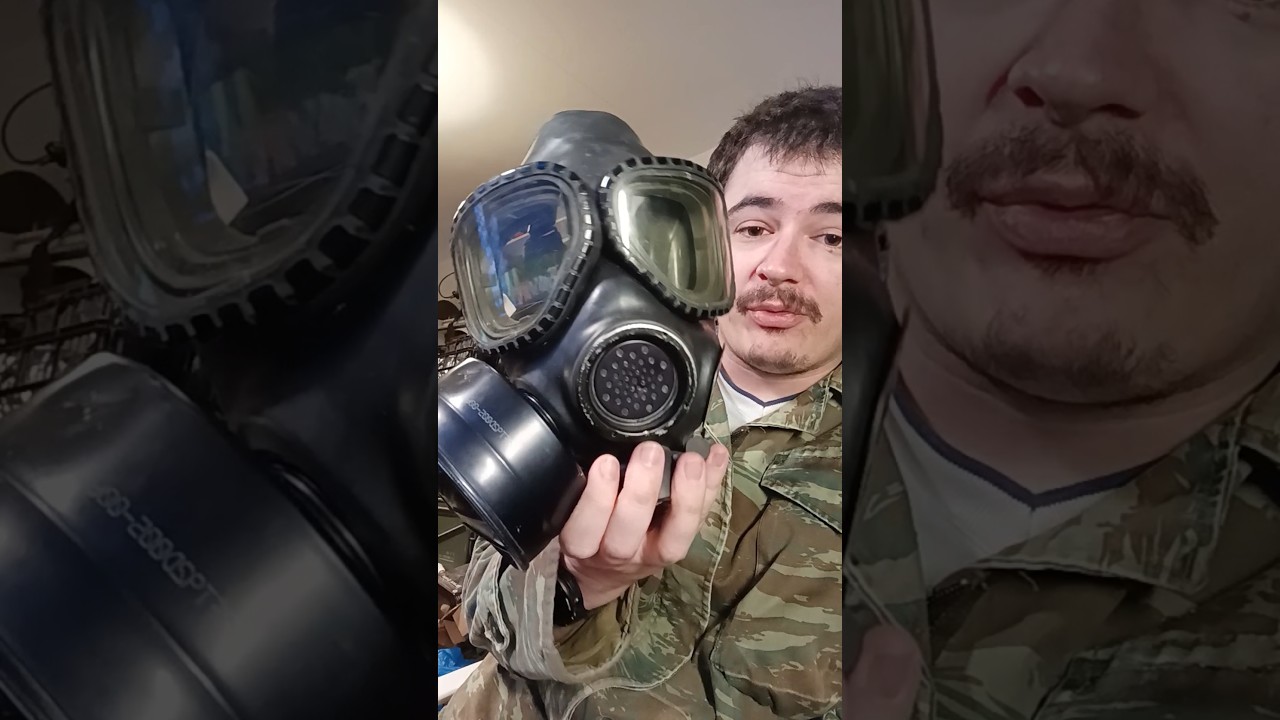 US M40 gas mask quick review #gasmask - YouTube