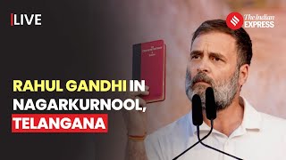 Congress LIVE: Rahul Gandhi Engages With Public In Nagarkurnool, Telangana