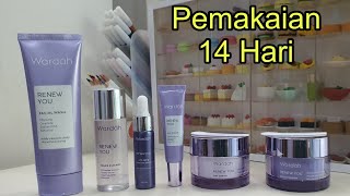 Review Jujur Wardah Renew You. Skincare Antiaging Termurah. 14 Hari Pemakaian