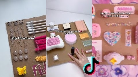 Fidget Board TikToks - ASMR Tiktok Compilation #7