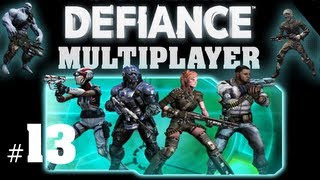Defiance PS3 Multiplayer PVE Part 13 ~ Scrapper Uprising Arkfall Major Boss