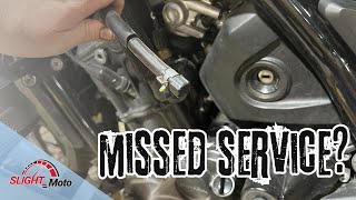 Honda Rebel Forgotten service: Crankcase breather cleaning for the Rebel 1100