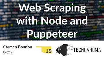Web Scraping with Node and Puppeteer - Carmen Bourlon: OKC.js
