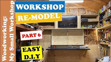 Small Workshop Re-Model Part 6 - Folding Work Bench