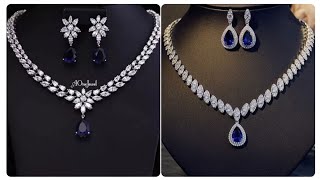 Diamond Jewellery Necklace Set Designs