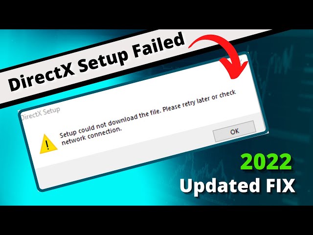 Fix All Directx Error How to Download & Install All DirectX (Official) 