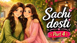 Sachi Dosti |Part 4| True Friendship Story | Heart Touching Ghibli Story | Saima Zishan Stories