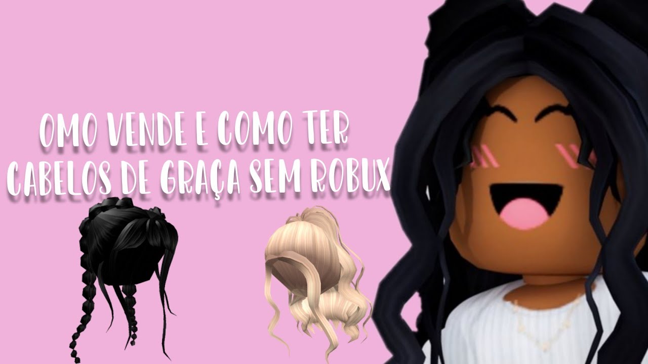 como ter cabelo de graça no Roblox super fácil sem gastar nenhum robux 🤩🥳  