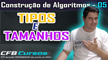 TIPOS e TAMANHOS dos dados primitivos - Construção de Algoritmos  - Aula 05