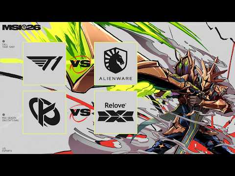 [中文] T1 vs TLAW - KC vs DCG | MSI 2026 | Play In Day 1