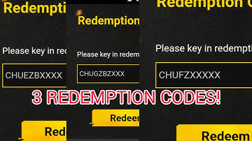 3 NEW REDEMPTION CODES FOR DECEMBER 18 | YOU