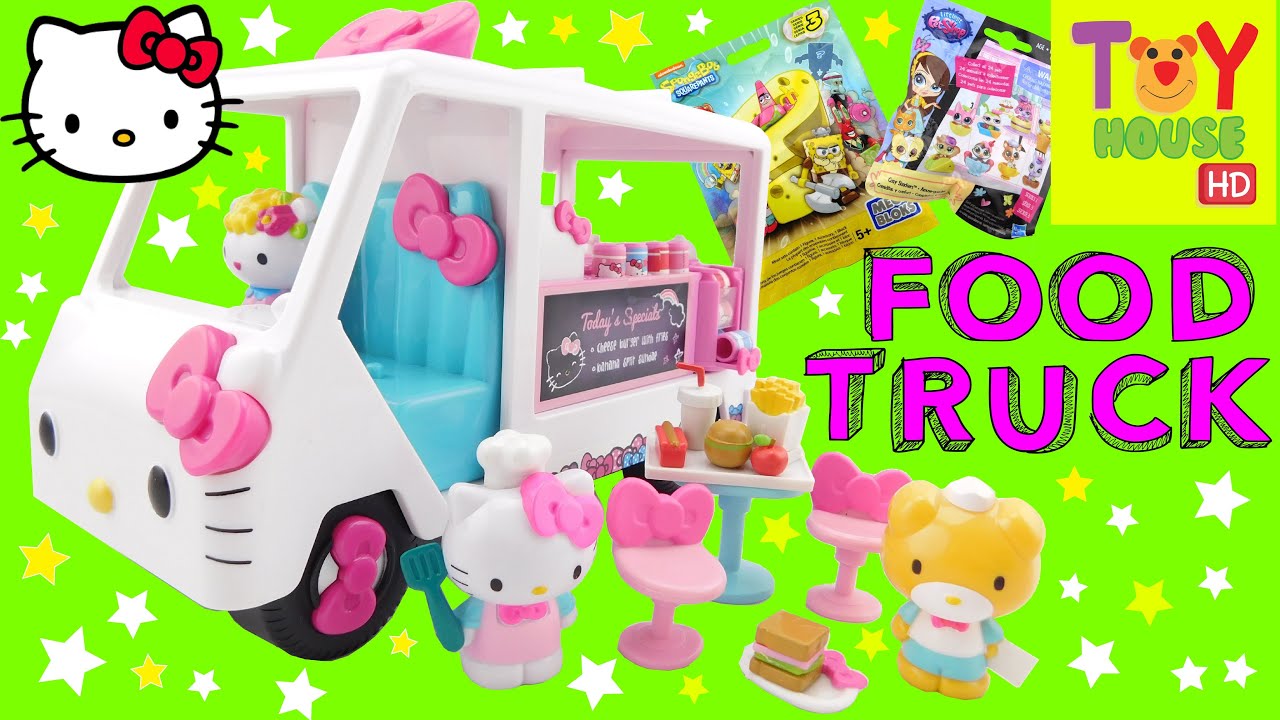 HELLO KITTY FOOD TRUCK! Plus Blind Bags! YouTube