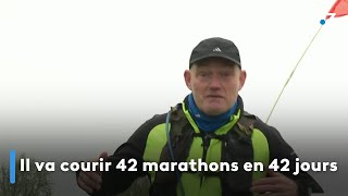 Il va courir 42 marathons en 42 jours