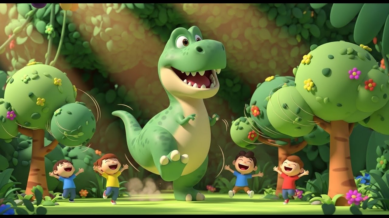 Dinosaurs Roar & Count Song for Kids | Dinosaur Numbers Song, Nursery Rhymes & Baby Songs 🦖