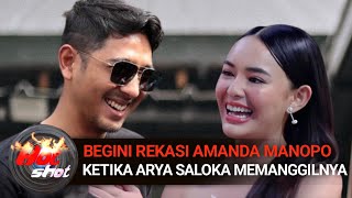 Heboh Saat Arya saloka Terciduk Panggil Amanda manopo dengan menggunakan kode panggilan