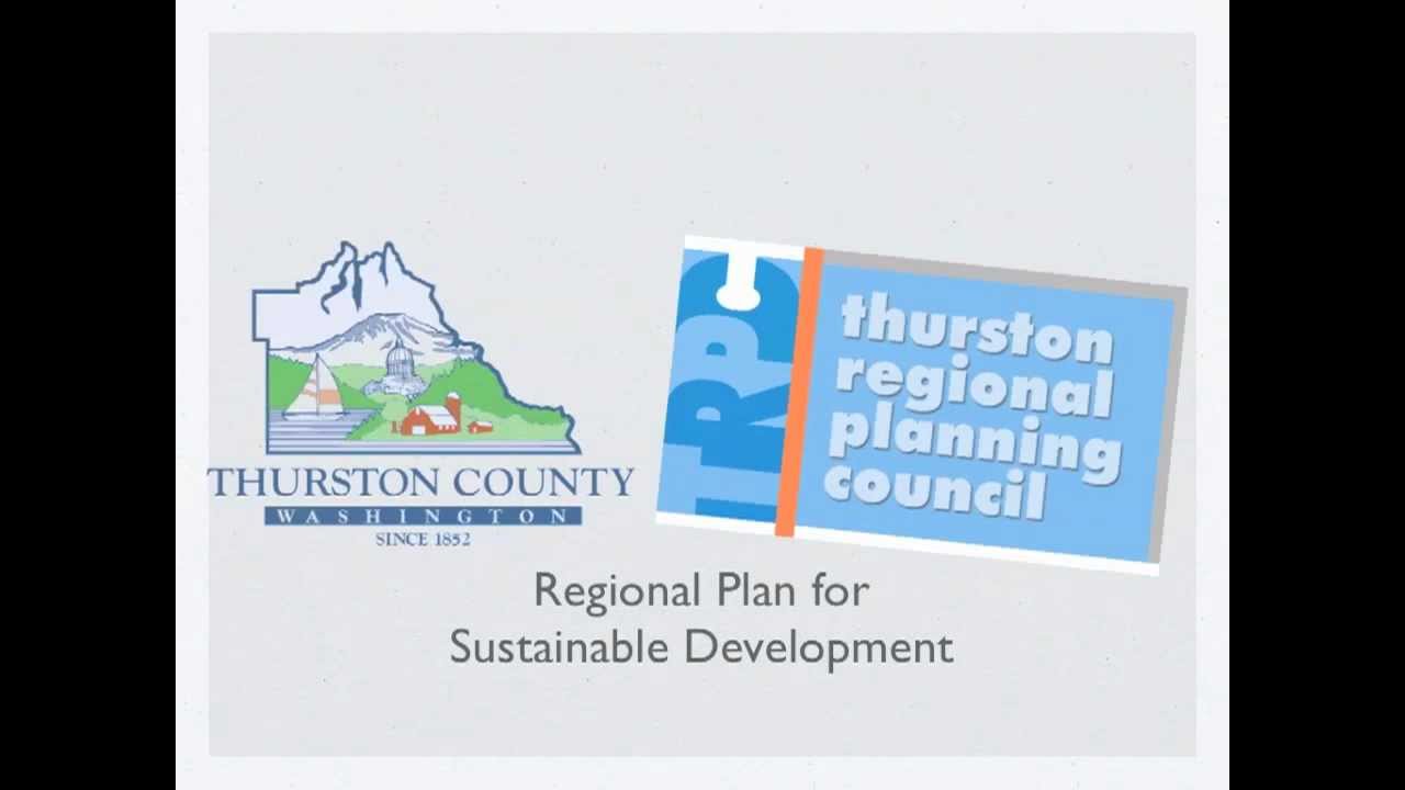 Thurston County's Regional Plan for Sustainable Develeopment YouTube