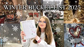 50+ WINTER & CHRISTMAS BUCKET LIST IDEAS ❄️ | Cosy Holiday Activities