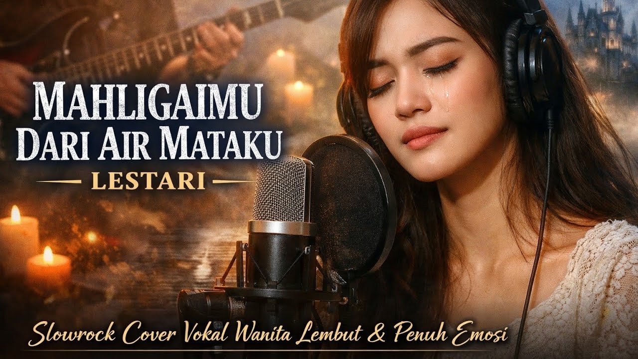 MAHLIGAIMU DARI AIR MATAKU – LESTARI | Slowrock Cover Wanita Lembut, Bikin Merinding!