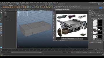 Creating a Sci Fi Case in Autodesk Maya In Real Time (Part 1)!