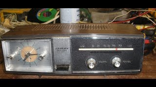 Repair of a late '60's Lloyd's AM clock radio
