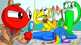 Quien MATÓ a BLUE Rainbow Friends 2 Animación