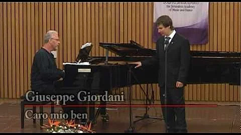 Caro Mio Ben - Giuseppe Giordani