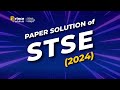 Stse 2024 live  paper solution  state talent search examination  prince eduhub