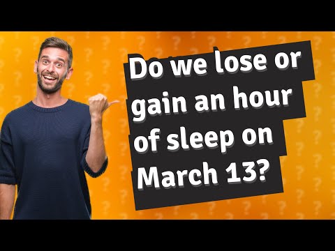 Vídeo: Ganhamos uma hora de sono em março?