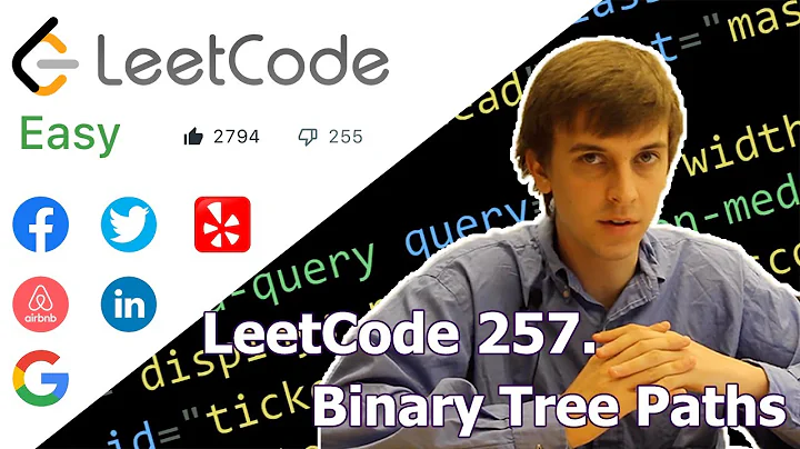 LeetCode 257. Binary Tree Paths (Algorithm Explained)
