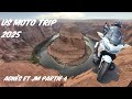US moto trip partie 4 Flagstaff Grand Canyon Lake Powell Horse Shoe Bend Page Agnés & JM