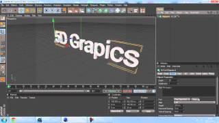 C4D Tutorials-How to add and customize text Guide