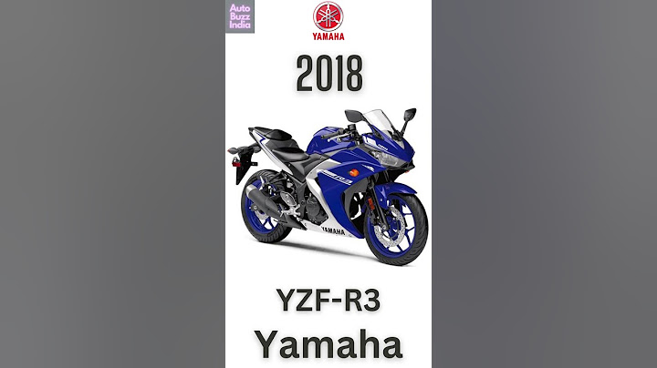 Evolution Of Yamaha YZF-R3 | YZF-R25 #shorts