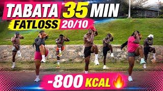 🔥 35 MINUTE TABATA – FAT LOSS 🔥