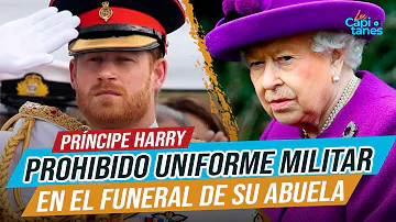 ¿Por qué Harry no lleva uniforme en el funeral?