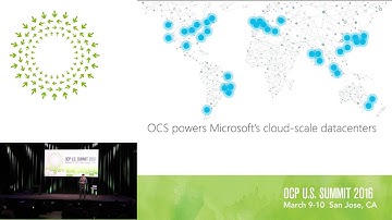 OCP Summit 2016: Mark Russinovich, Microsoft - Keynote
