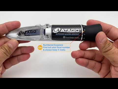 MASTER-53alpha - how to use a refractometer (analog)