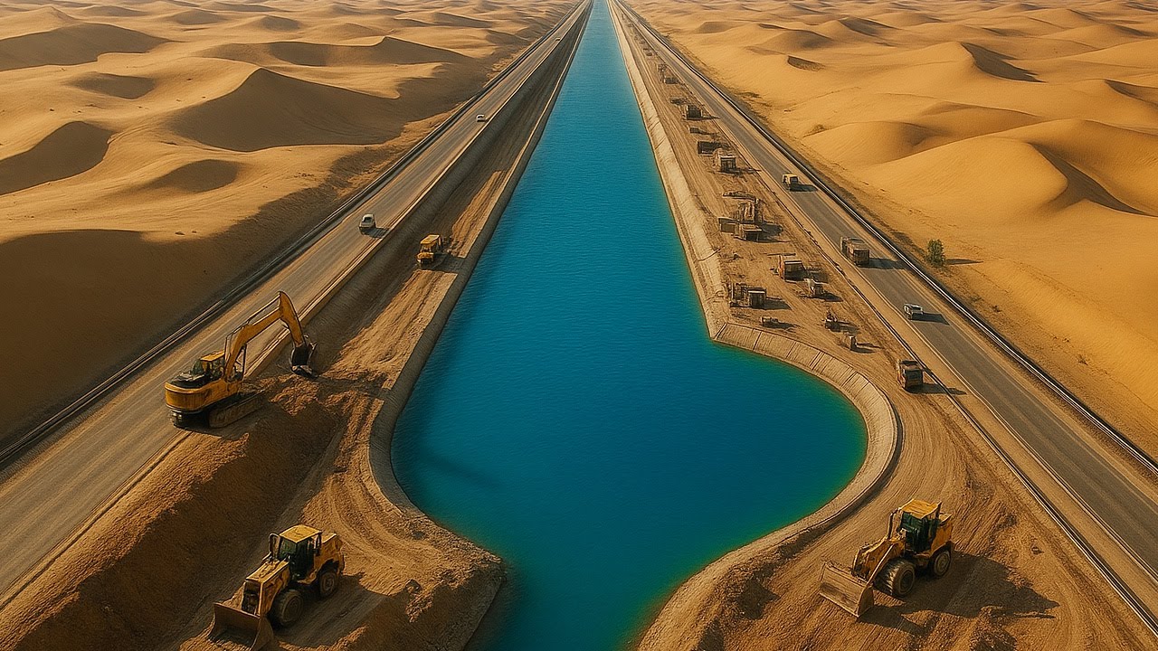 Saudi Arabia is Engineering The World’s LARGEST Artificial River!