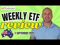 ETF Weekly Review | US Correction Risks, Asian Market Setups & Commodity Opportunities (7 Sep 2025)