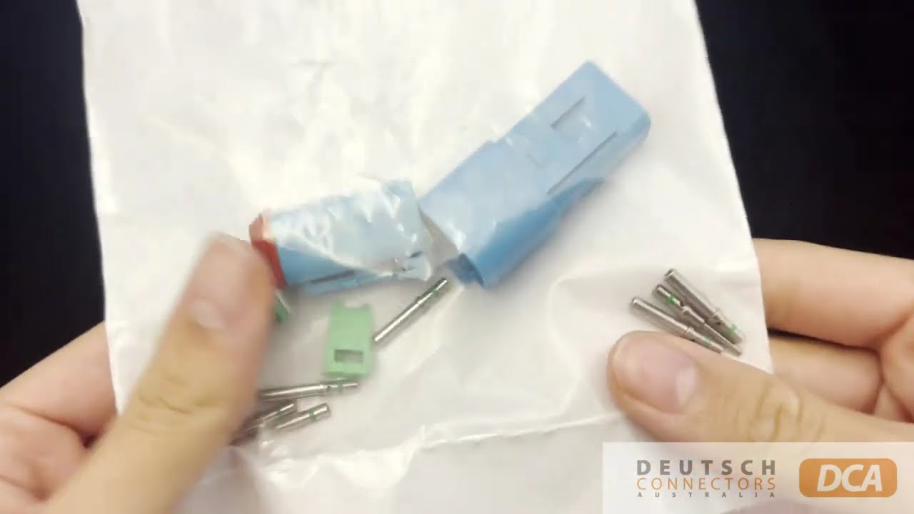 Deutsch DT4-1-BLU DT Series 4 Pin Blue Connector Kit | Deutsch Connectors