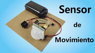 PIR Sensor de Movimiento - Circuito Sencillo