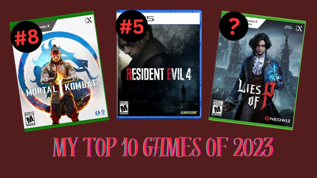 My Top 10 Games of 2023 - YouTube