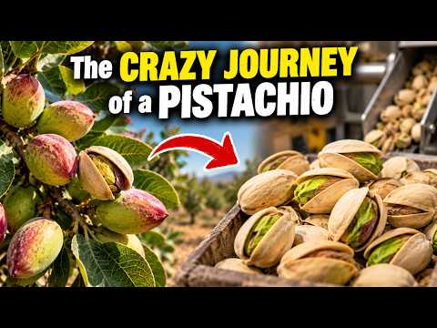 What Really Happens Inside a Pistachio Factory? Pistachio Harvesting