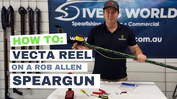 Guide: How to Install a Reel on Your Speargun | Rob Allen Nomad & Vecta Reel